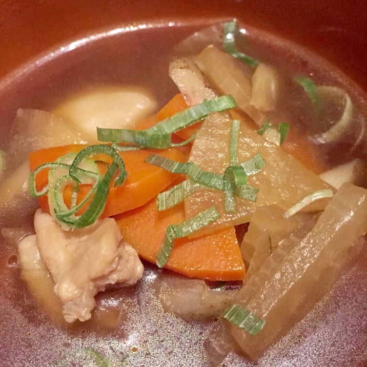 鶏肉入りけんちん汁 レシピ 作り方 By ナツ9241 楽天レシピ